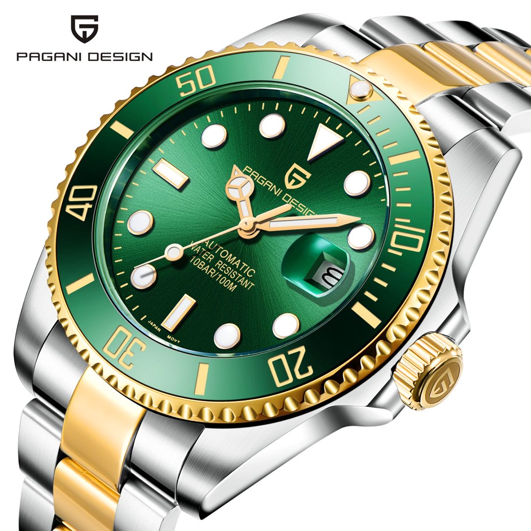 Rolex Watch Submariner - PAGANI Design PD1639 Męski zegarek automatyczny