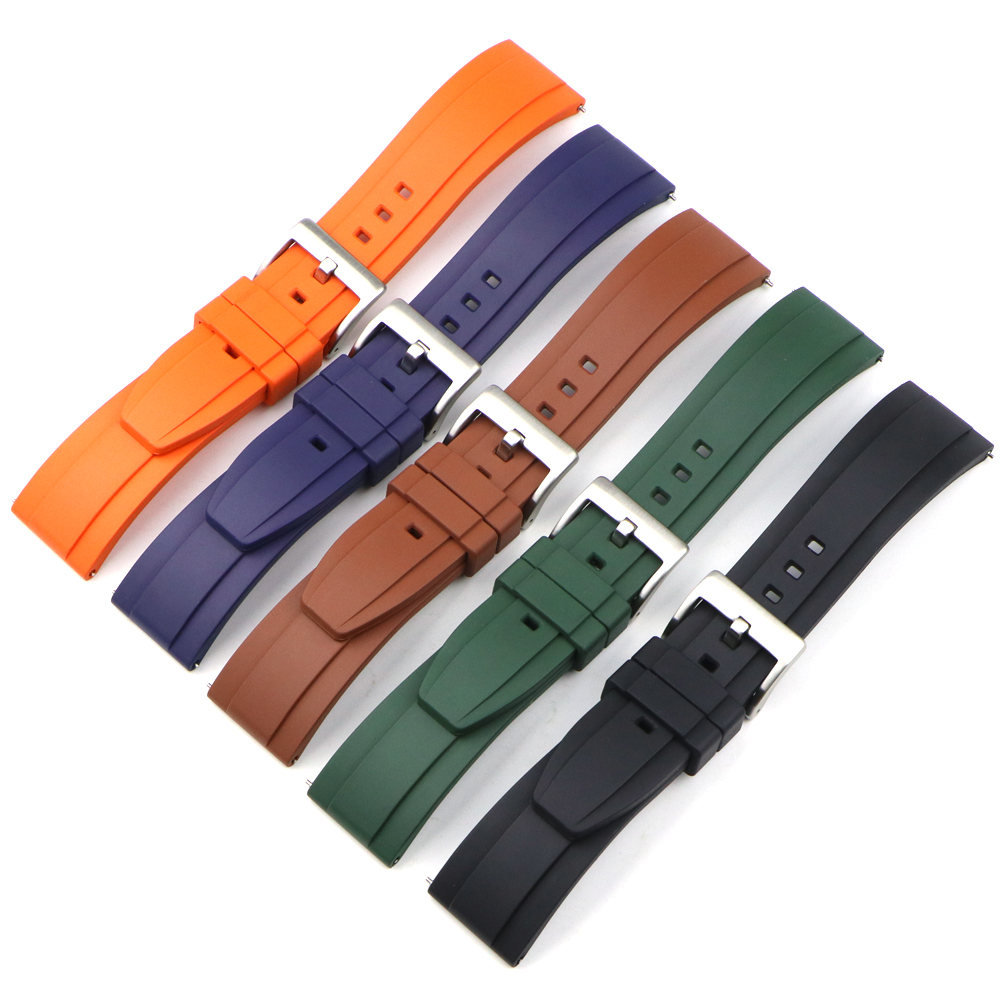 Rubber Strap Diver - FKM gumowy pasek do zegarka fluorowego