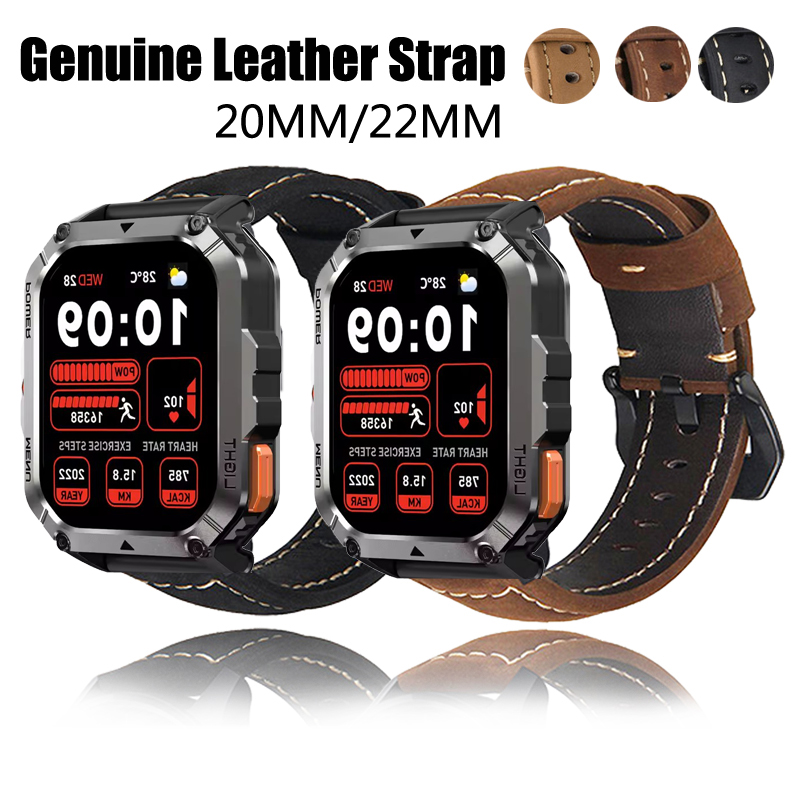 Leather Strap Quick Release - Skórzane paski z mechanizmem szybkiego uwalniania