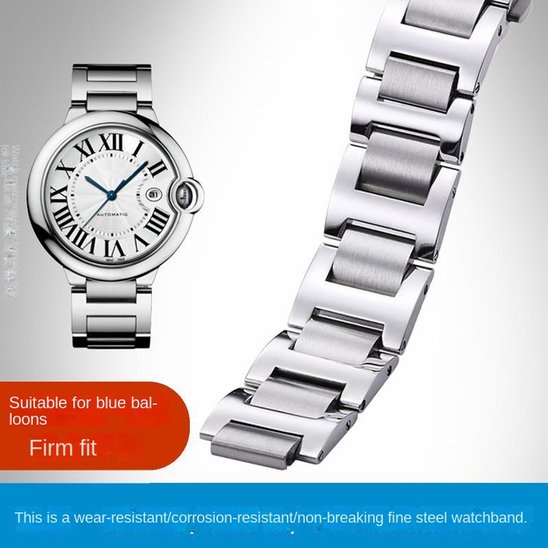 Cartier Watch Ballon Bleu - 14.8mm 16.8mm 18.11mm 20.12mm 22.14mm wypukły