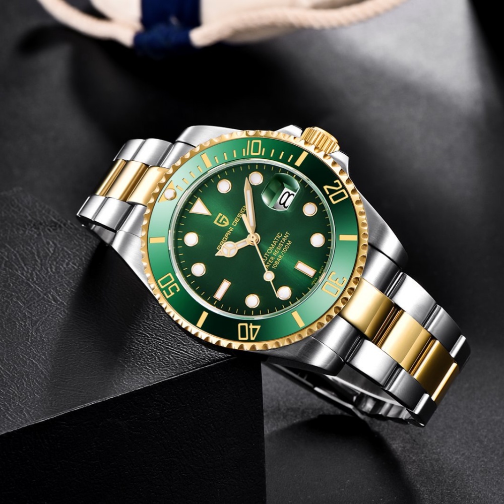 PAGANI Design PD1639 Męski zeg – Rolex Watch Submariner recenzja i cena