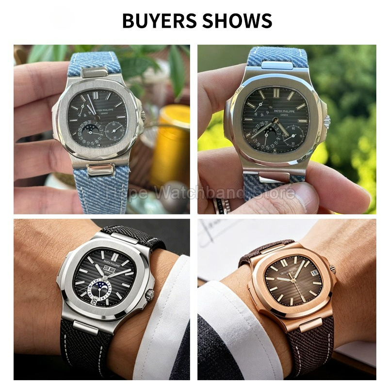 Wysokiej jakości nylonowy pase – Patek Philippe Watch Nautilus recenzja i cena