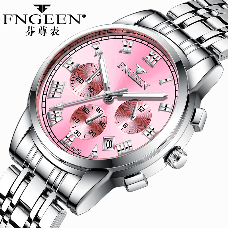 Luksusowy zegarek kwarcowy FNG – Stainless Bracelet Diver recenzja i cena