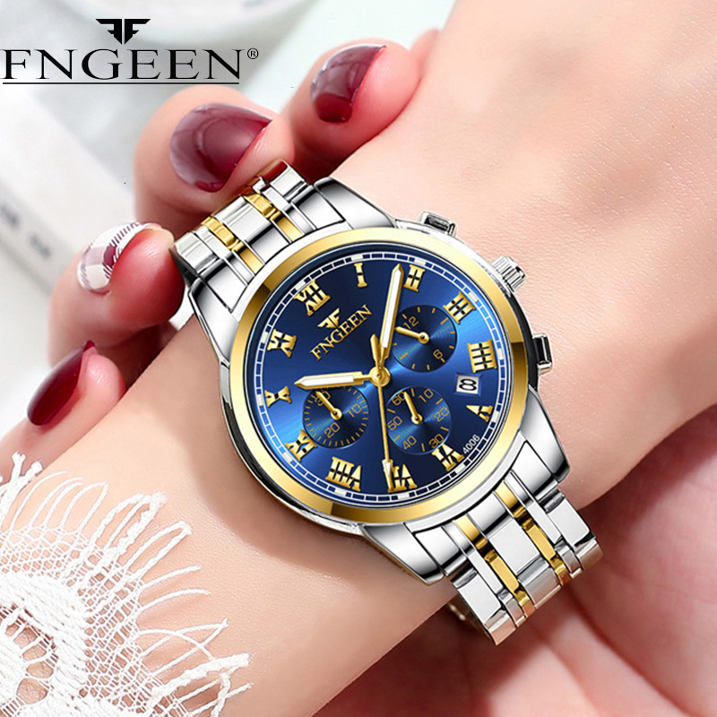 Luksusowy zegarek kwarcowy FNG – Stainless Bracelet Diver recenzja i cena