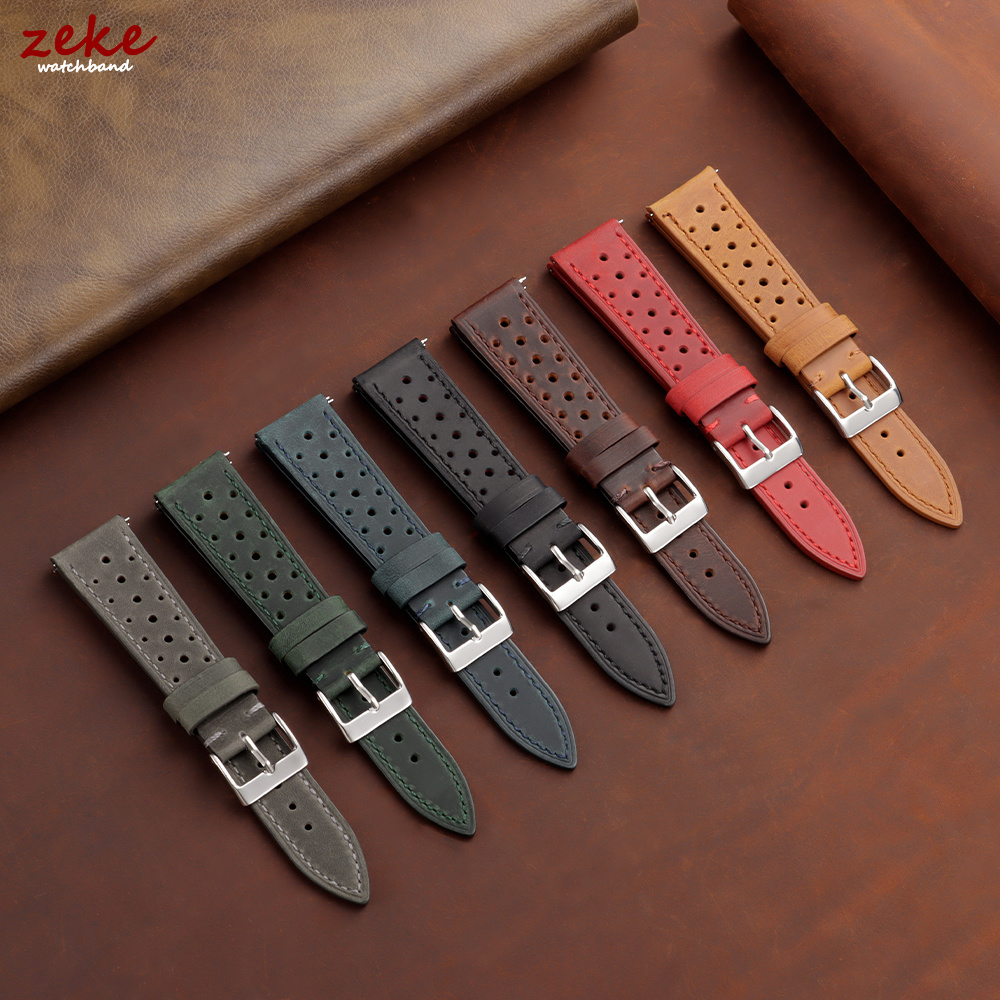 Skórzany pasek do zegarka w st – Leather Strap Quick Release recenzja i cena