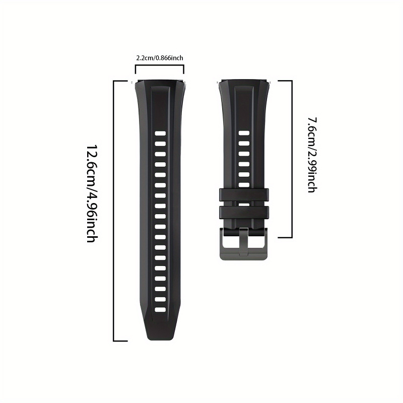 22-milimetrowy silikonowy pase – Silicone Watch Band 22Mm recenzja i cena
