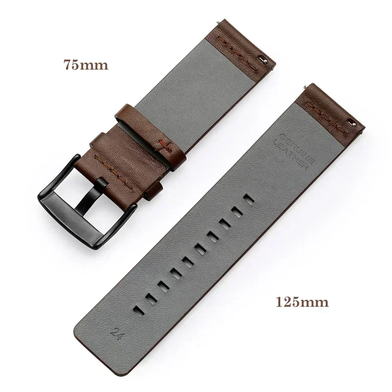 20mm 22mm Pasek do zegarka Skó – Leather Strap Quick Release recenzja i cena